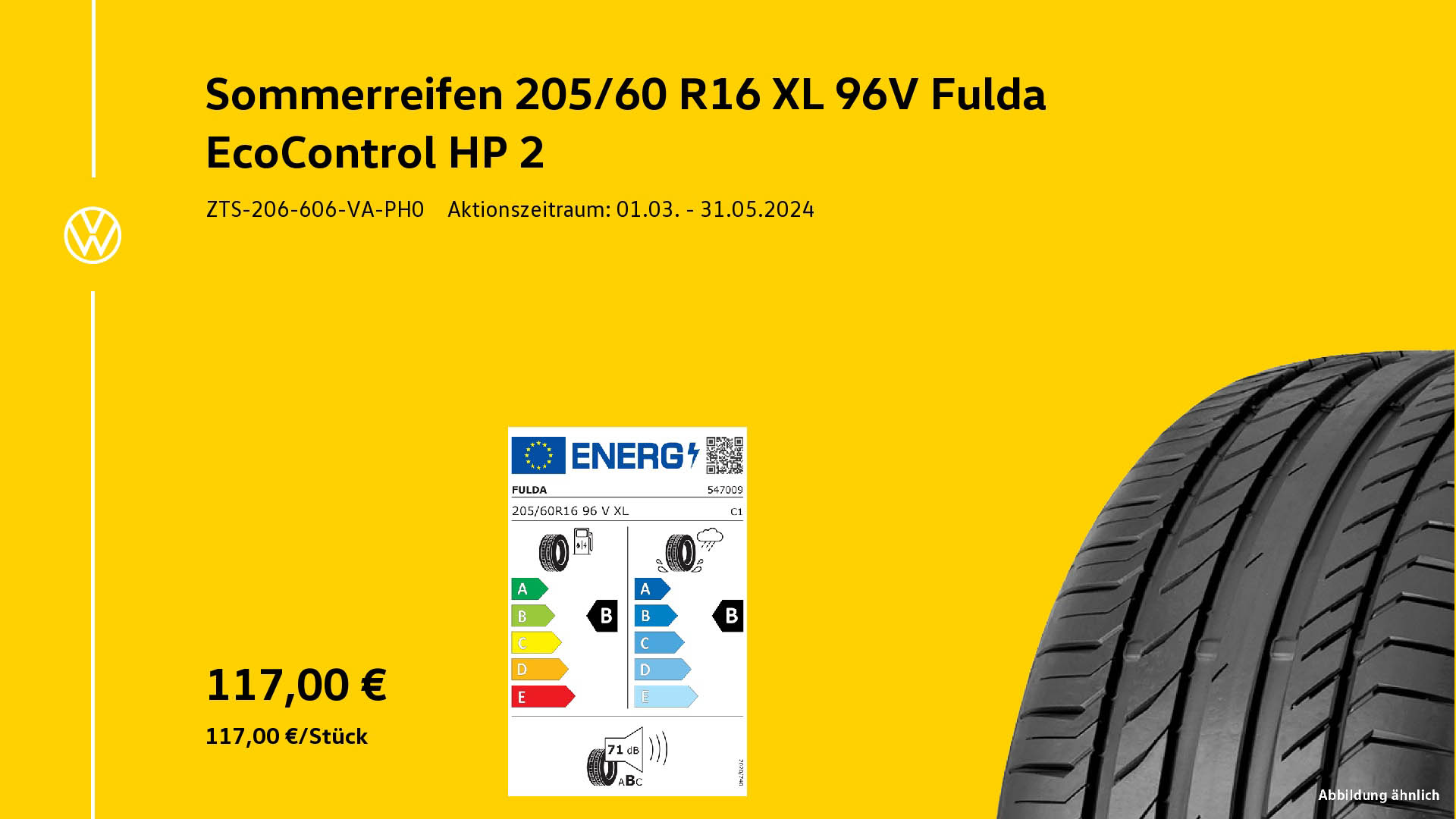 157 Sommerreifen Fulda Eco Control HP2