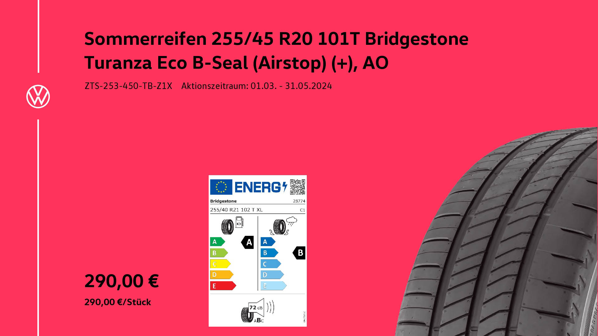 195 Bridestone Turanza Eco B Seal AO Autohaus Mura