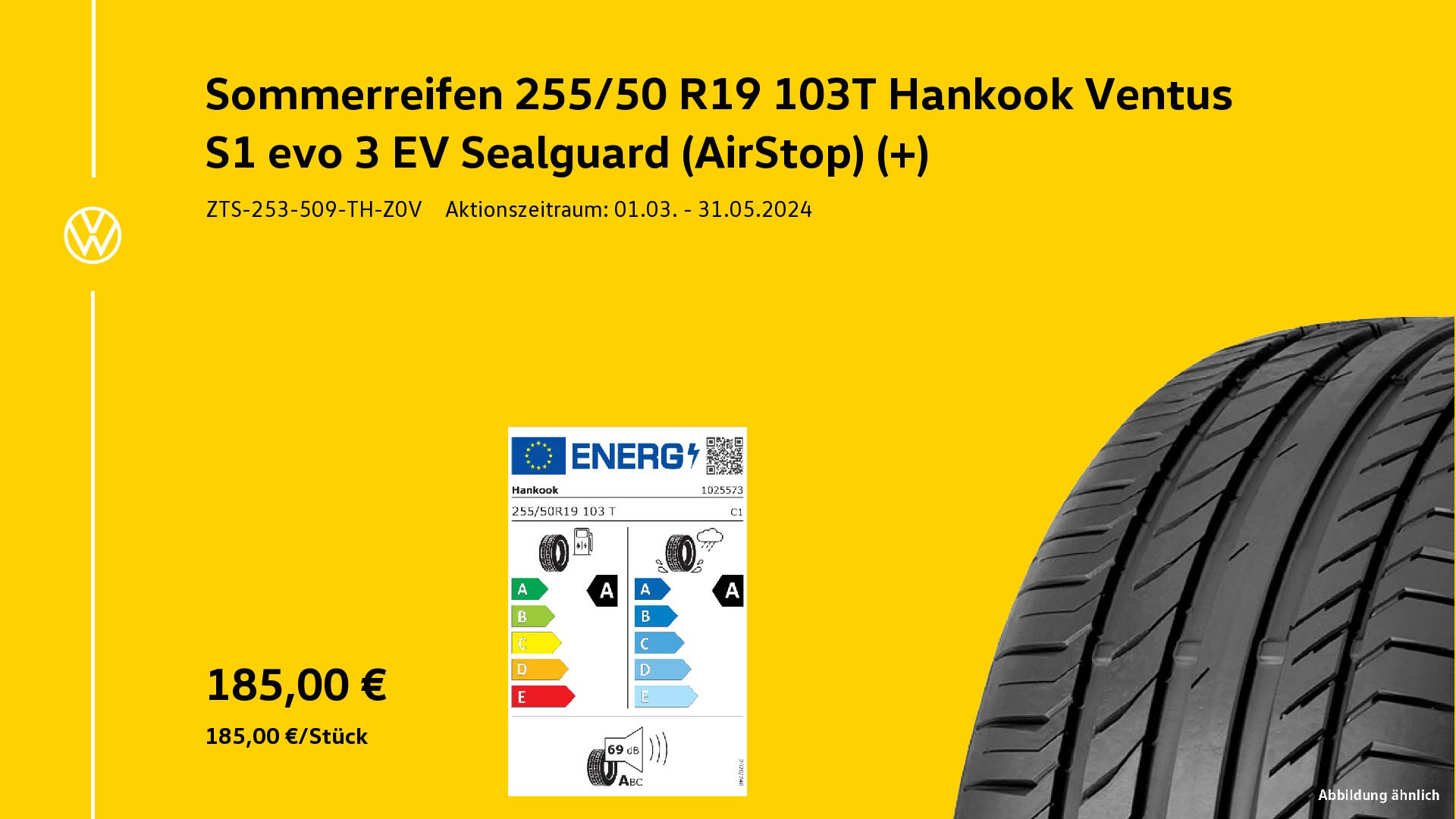 197 Sommerreifen Hankook Ventus S1 Evo 3EV Sealguard Airstop Autohaus Mura