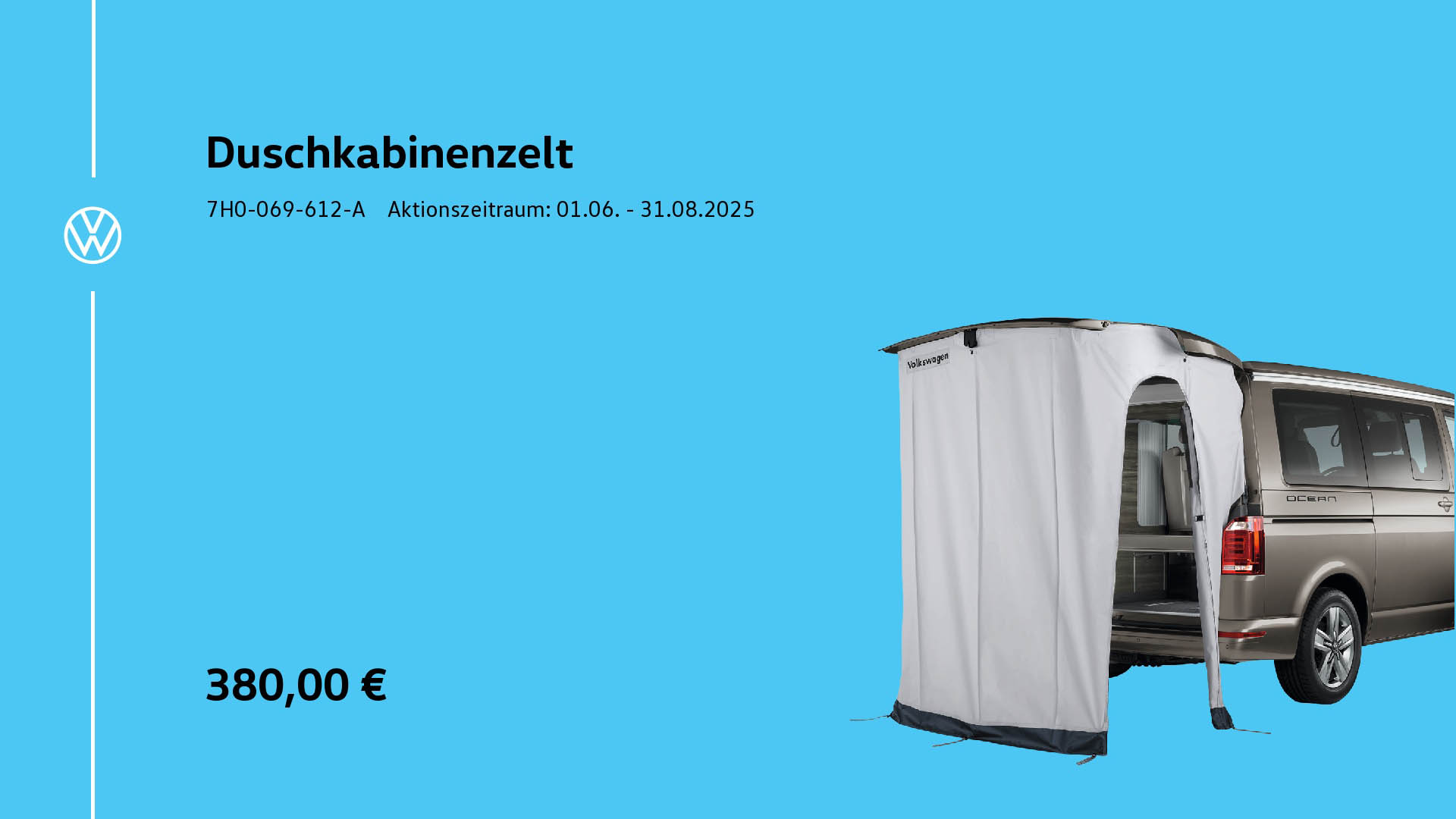 Duschkabinenzelt Volkswagen 115