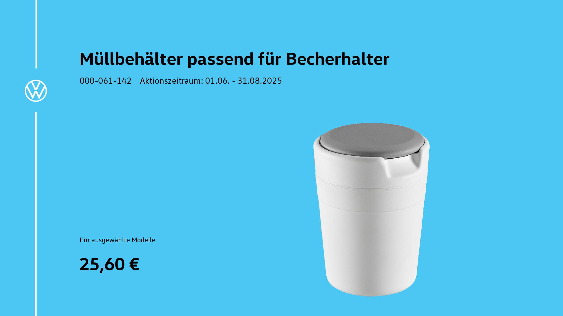Muellbehaelter Fuer Becherhalter Auto Volkswagen7