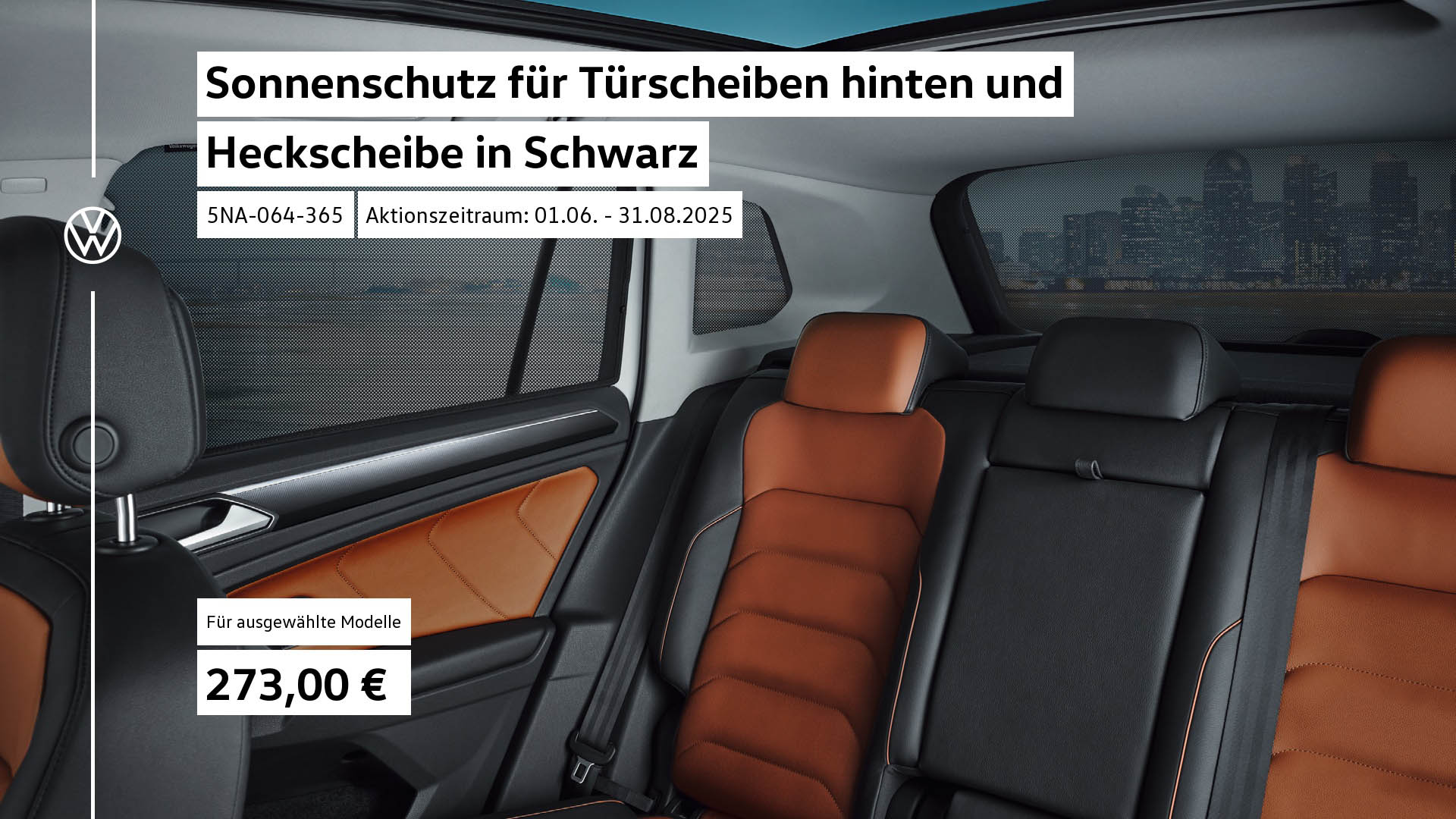 Sonnenschutz Schwarz Fenster Heck 100