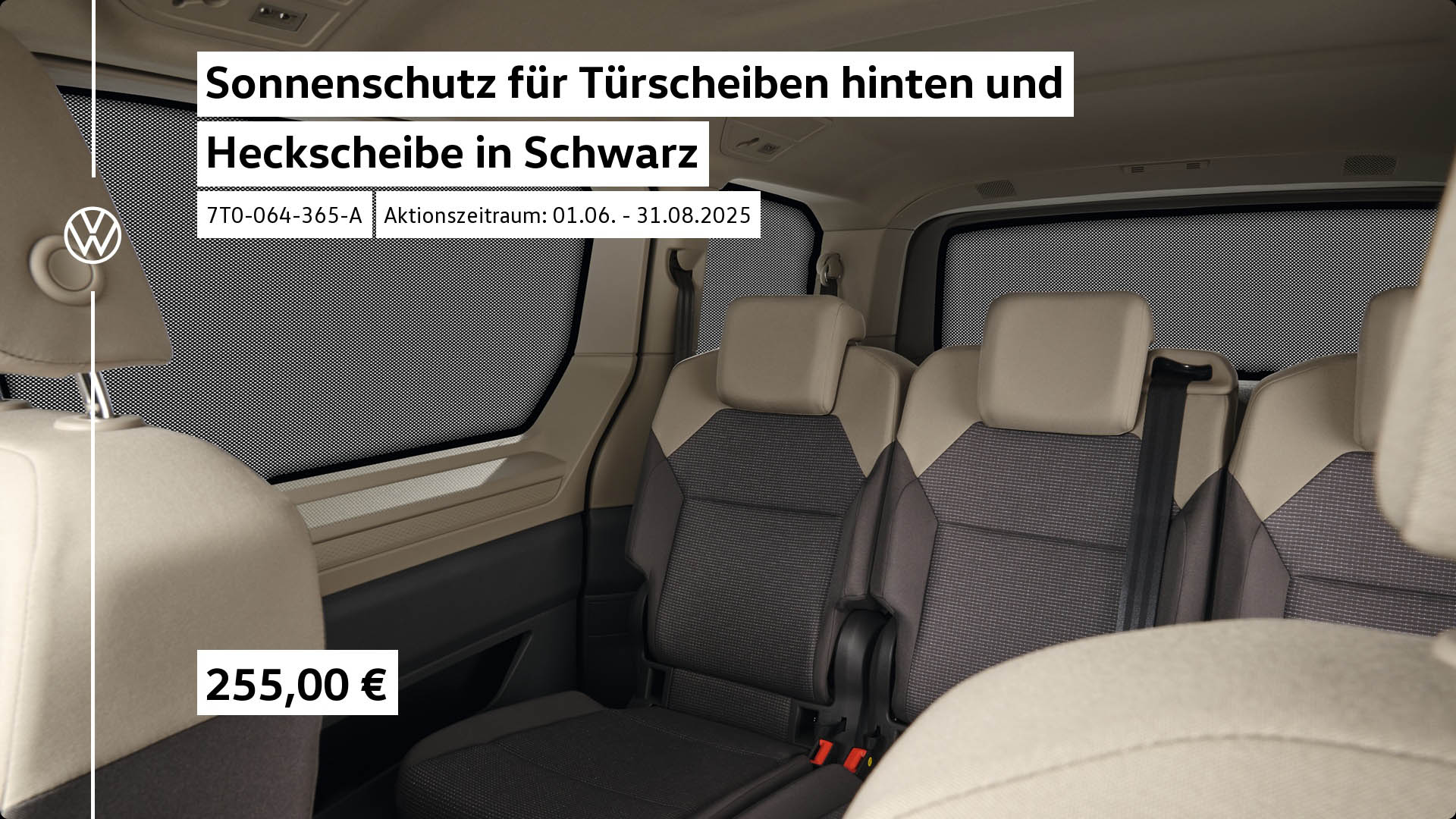 Sonnenschutz Fuer Tuerscheiben Heckscheibe Volkswagen 128