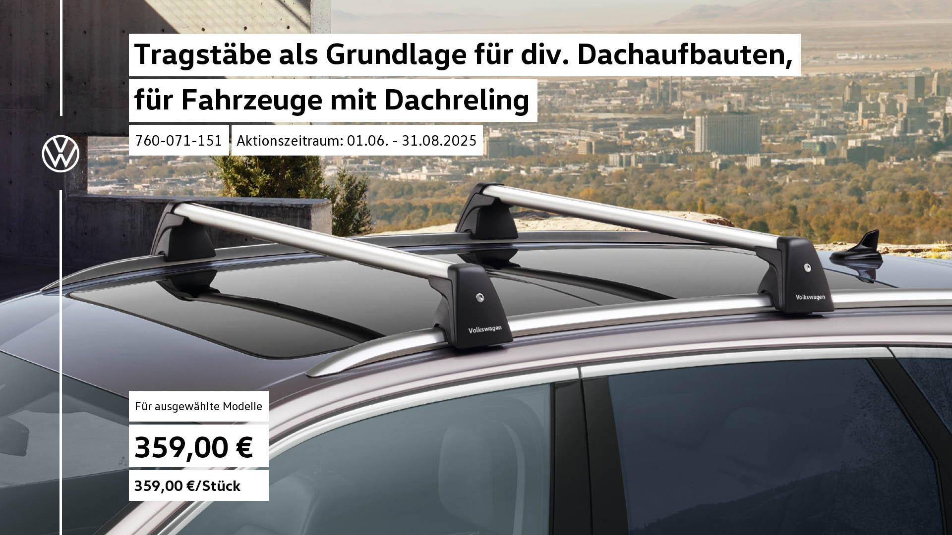 Tragstaebe Fuer Dachaufbauten Volkswagen 110