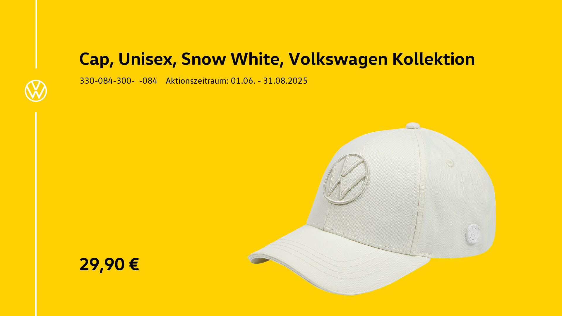 Unsex Cap Volkswagen Edition 66