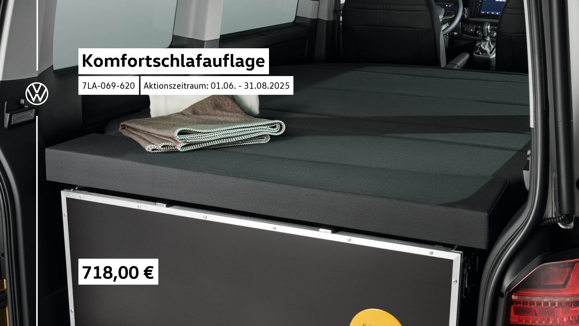 Volkswagen Komfort Schlafauflage 124