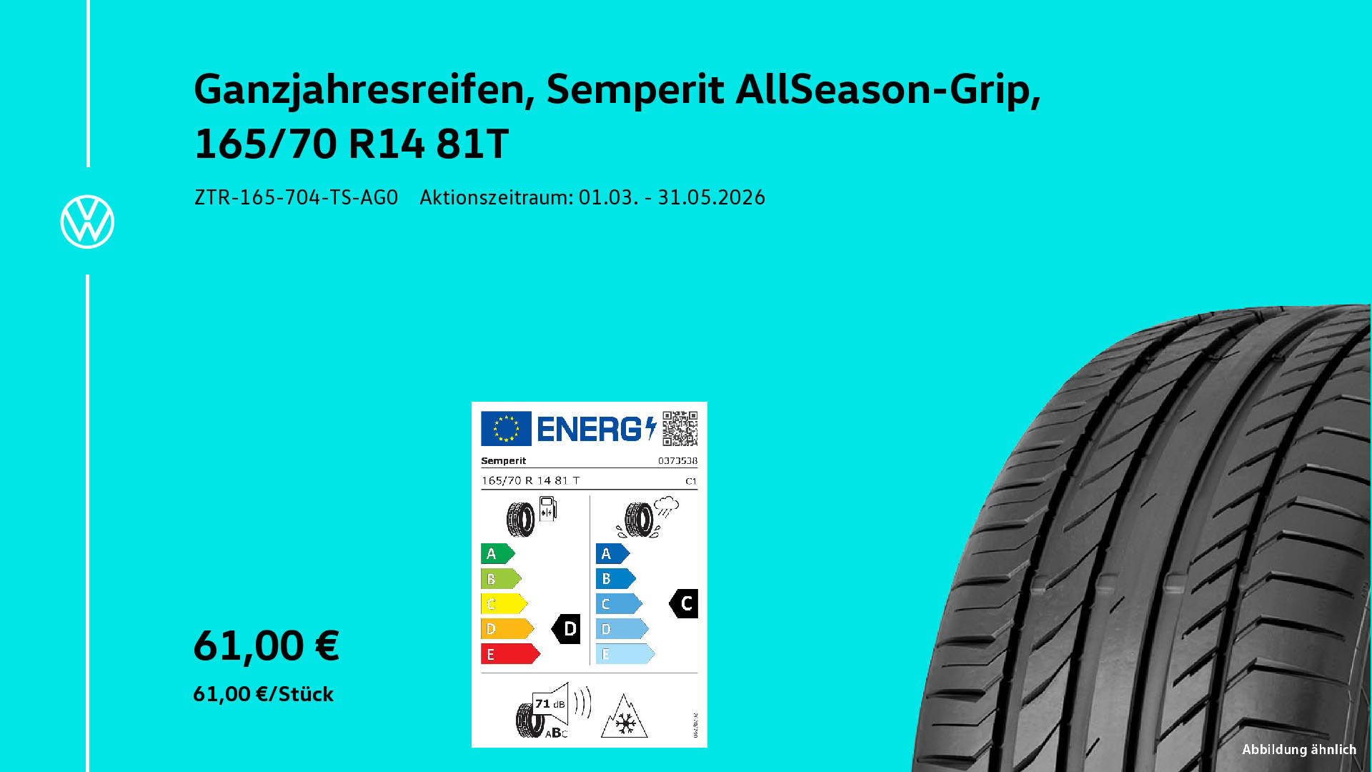 Ganzjahresreifen Semperit AllSeason Grip 164