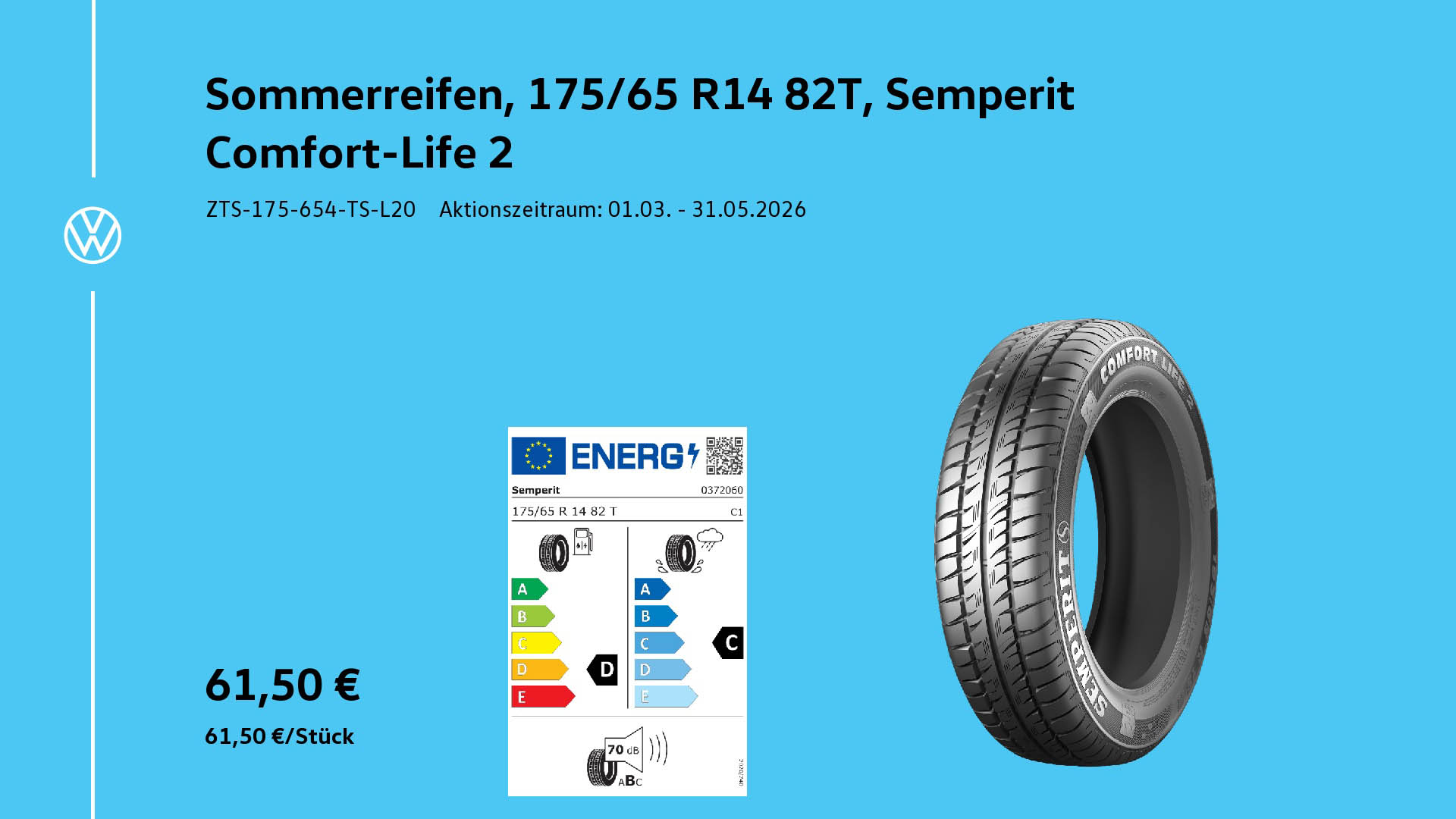 Sommerreifen Semperit Comfort Life 182