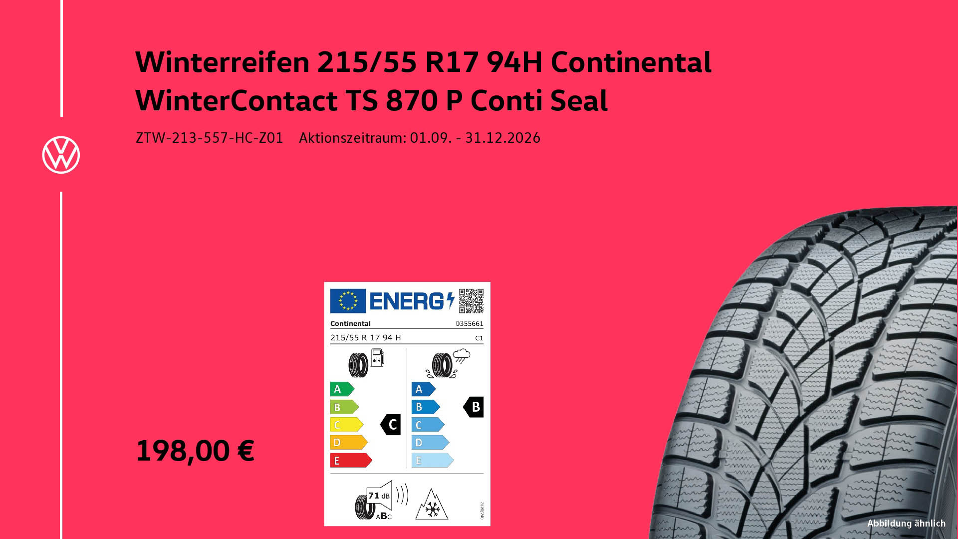 Winterreifen Continental Winter Contact Conti Seal 197