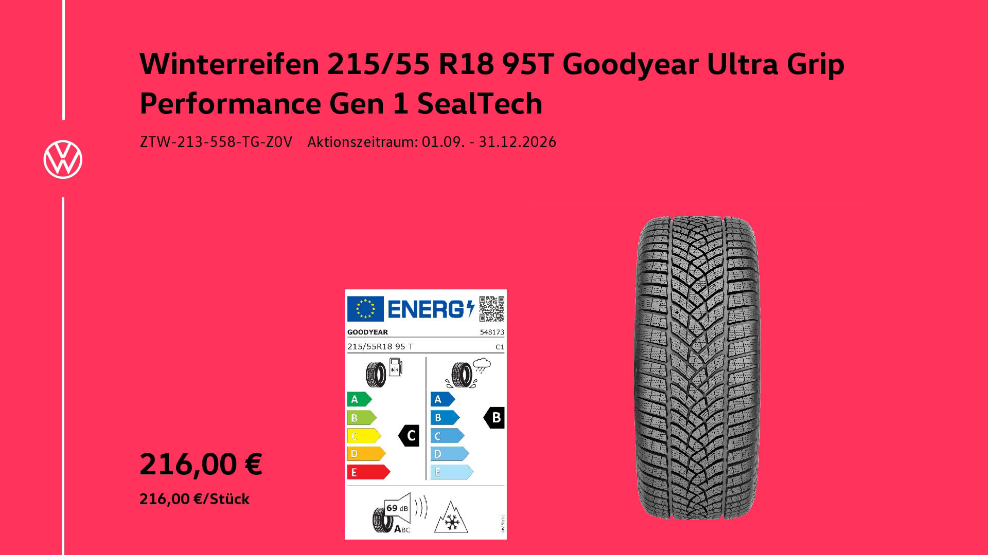 Winterreifen Goodyear Ultra Grip Performance201