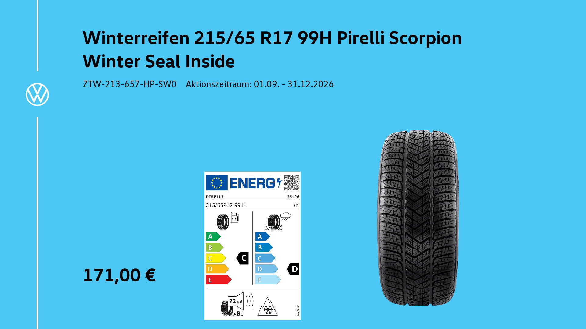 Winterreifen Pirrelli Scorpion Winter Seal Inside 206