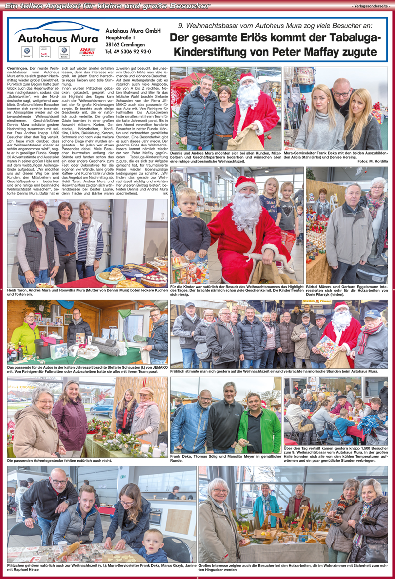 Mura Seite Weihnachtsbasar2017 WF Schaufenster