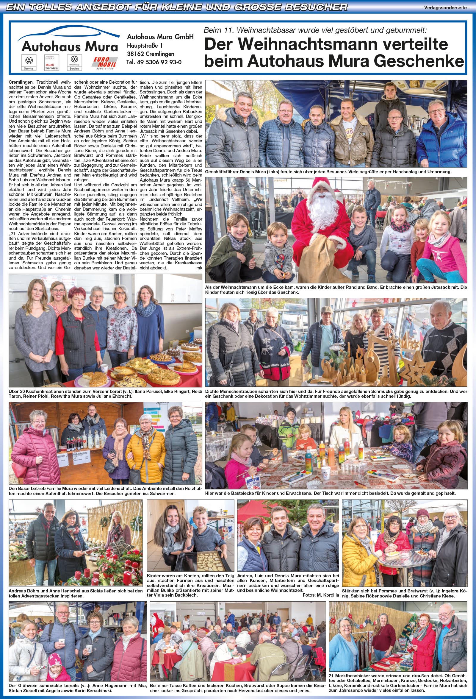 Autohaus Mura Weihnachtsbasar2019
