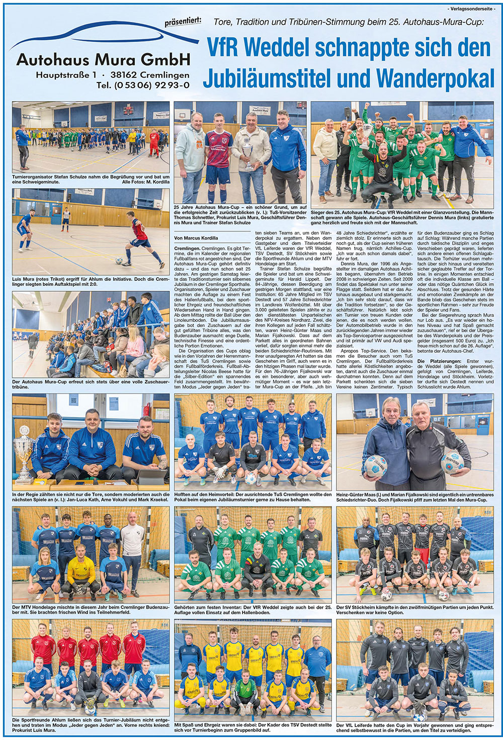 Rueckblick 25 Mura Cup Wf Schaufenster