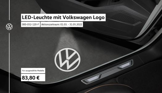 LED Leuchte Mit Volkswagenlogo